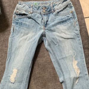 Girls Distressed Justice Jeans
